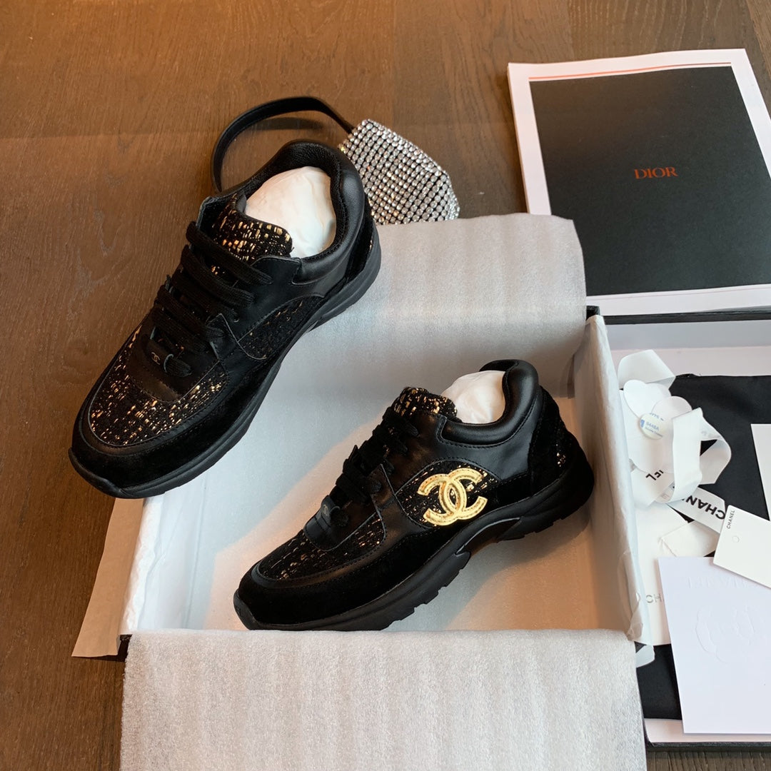 Chanel Sneakers (Black)
